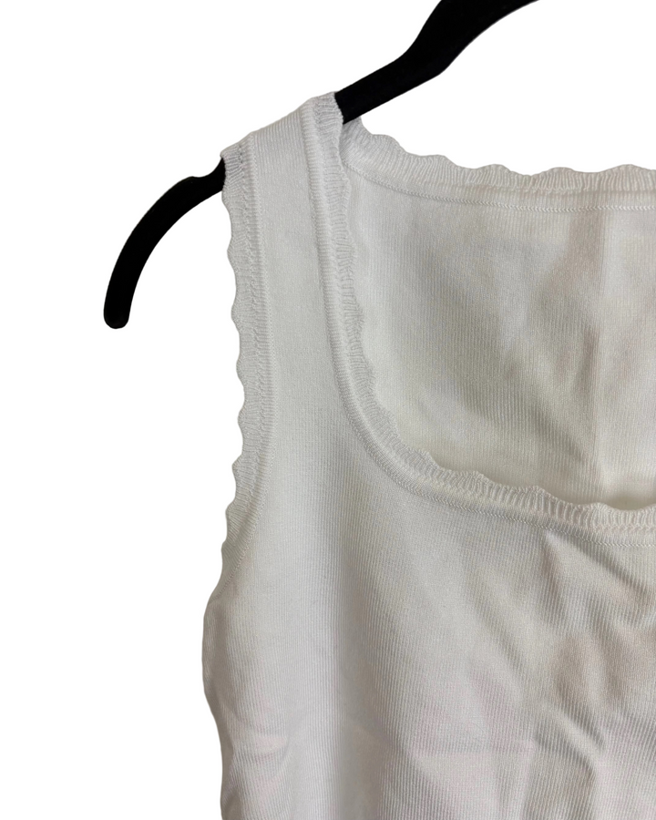 White Tank Top - Size 4/6