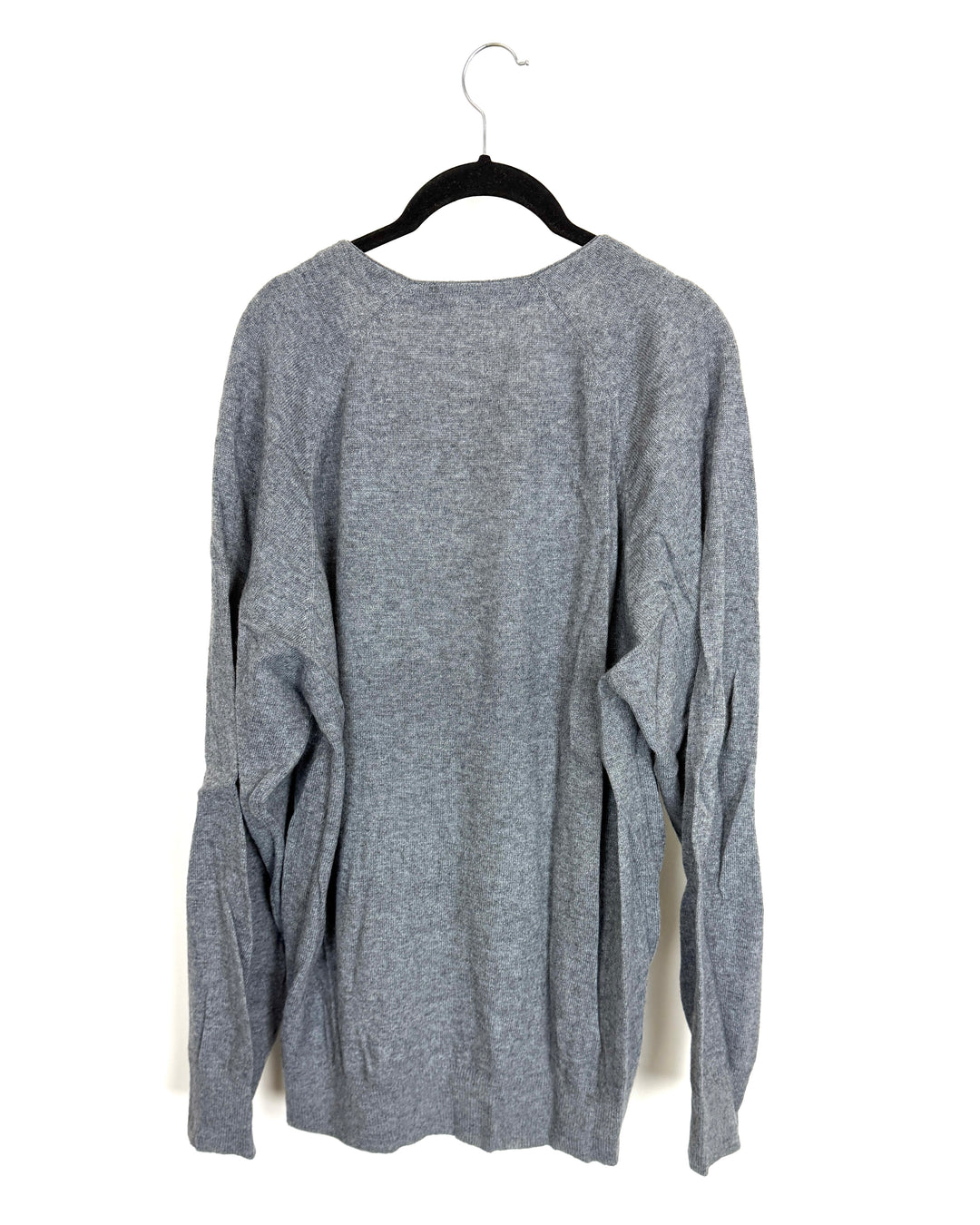 Gray Soft Knit Cardigan - Size 10/12