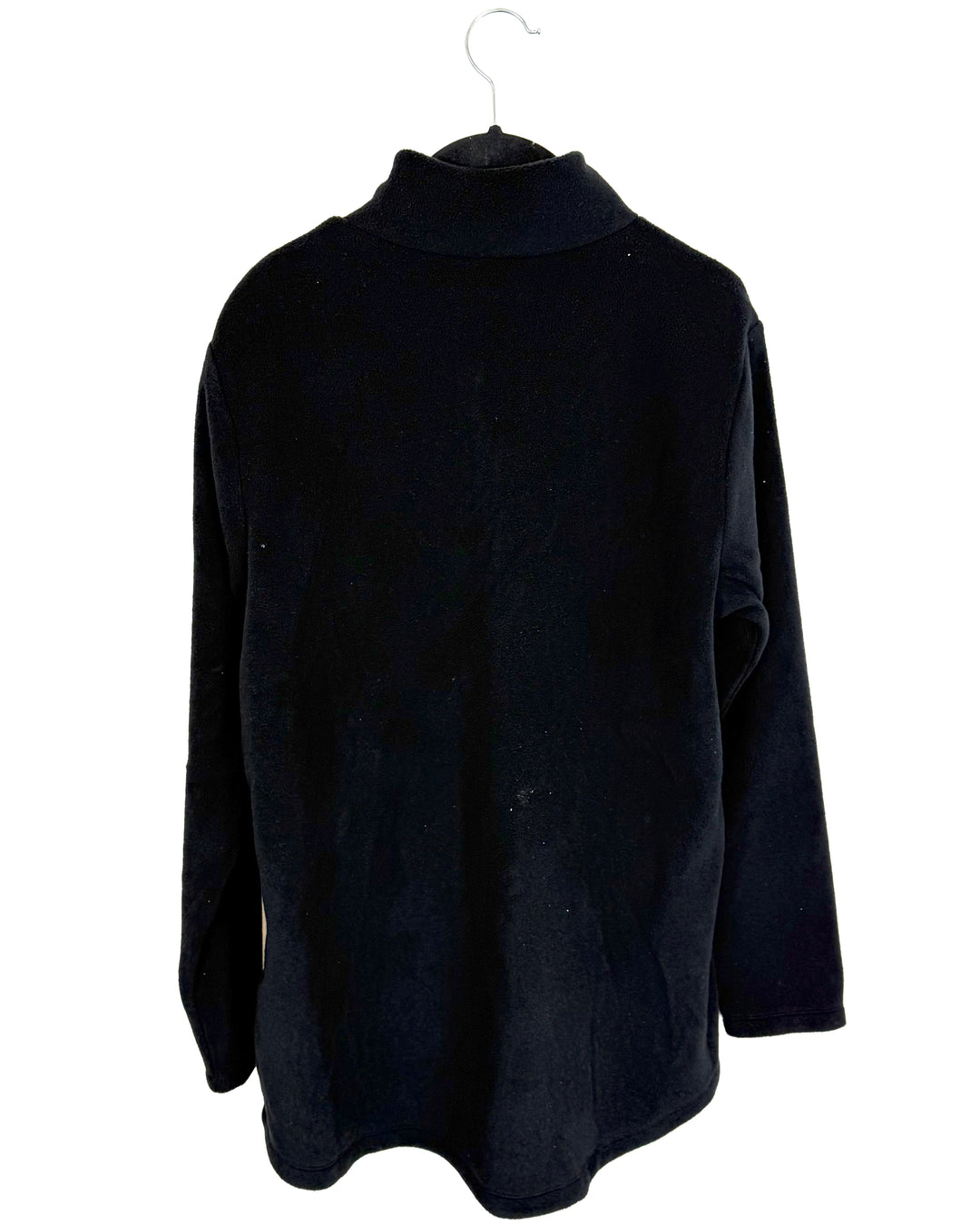 Black Fleece Quarter Zip Pullover - Size 6/8