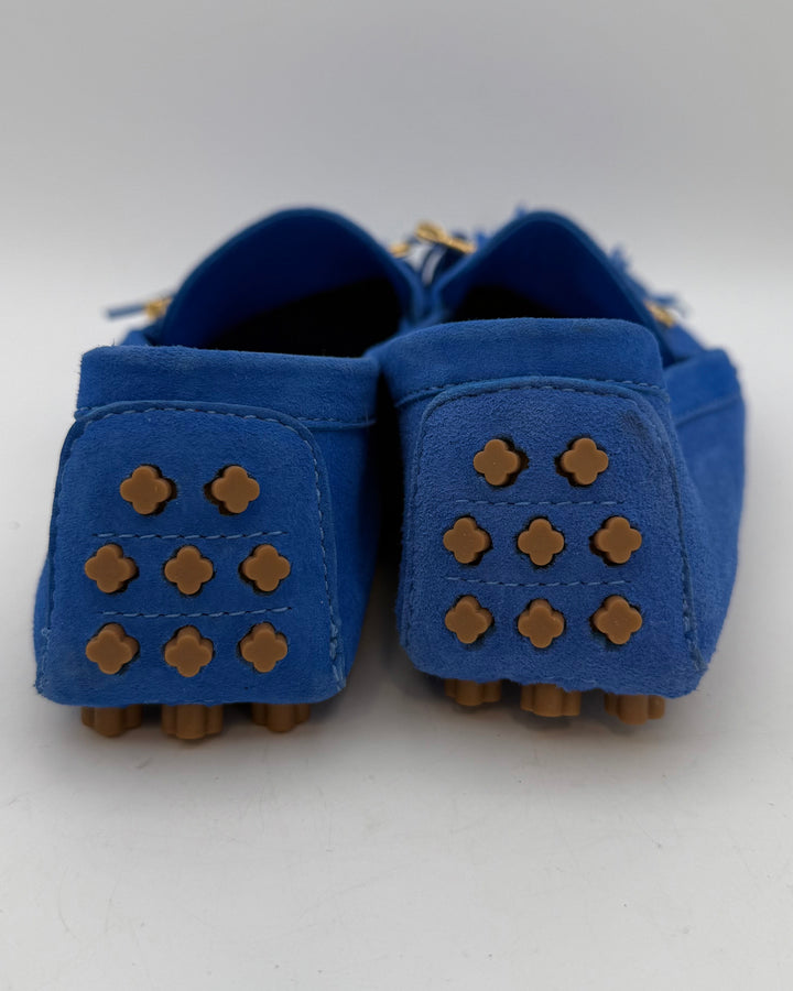Bright Blue Loafers - Size 6.5