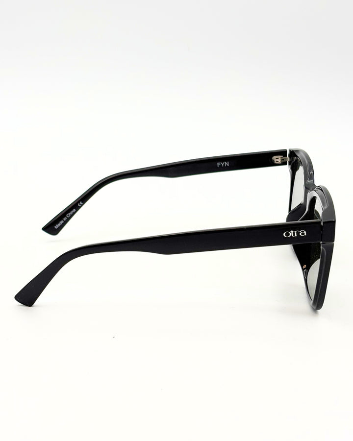 Otra Black Oversized Sunglasses