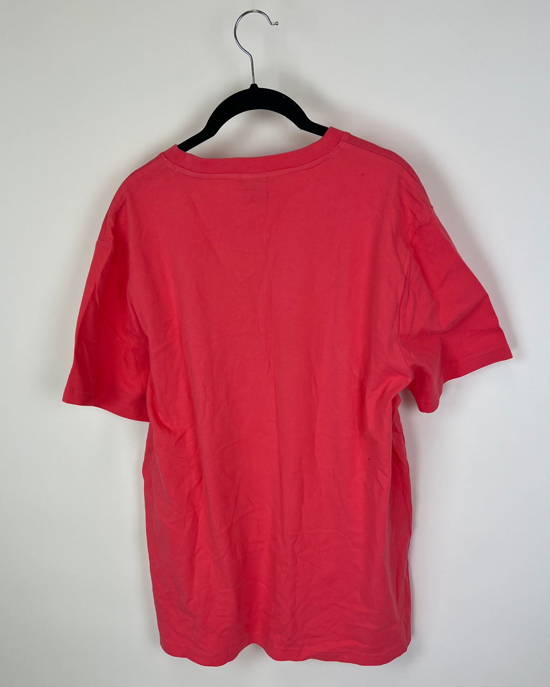 MENS Bright Coral T-Shirt - Medium