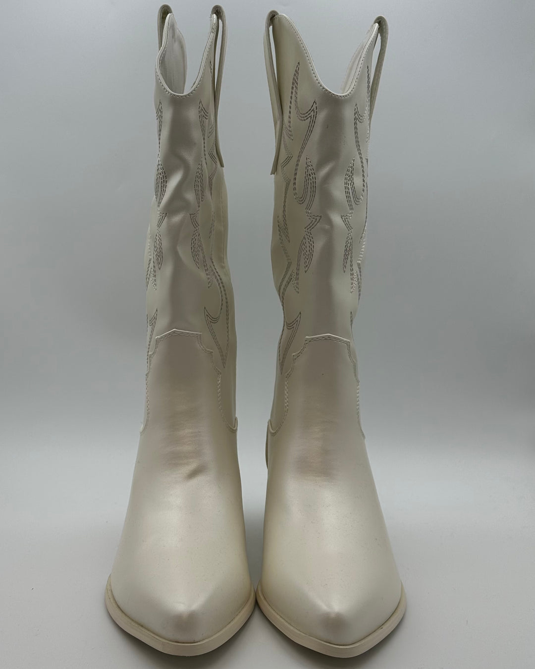 White Cowboy Boots - Size 7 and 9