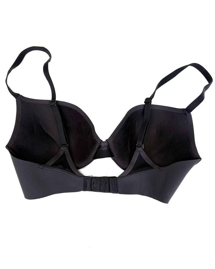 Smooth Black Standard Push Up Bra - 34 B