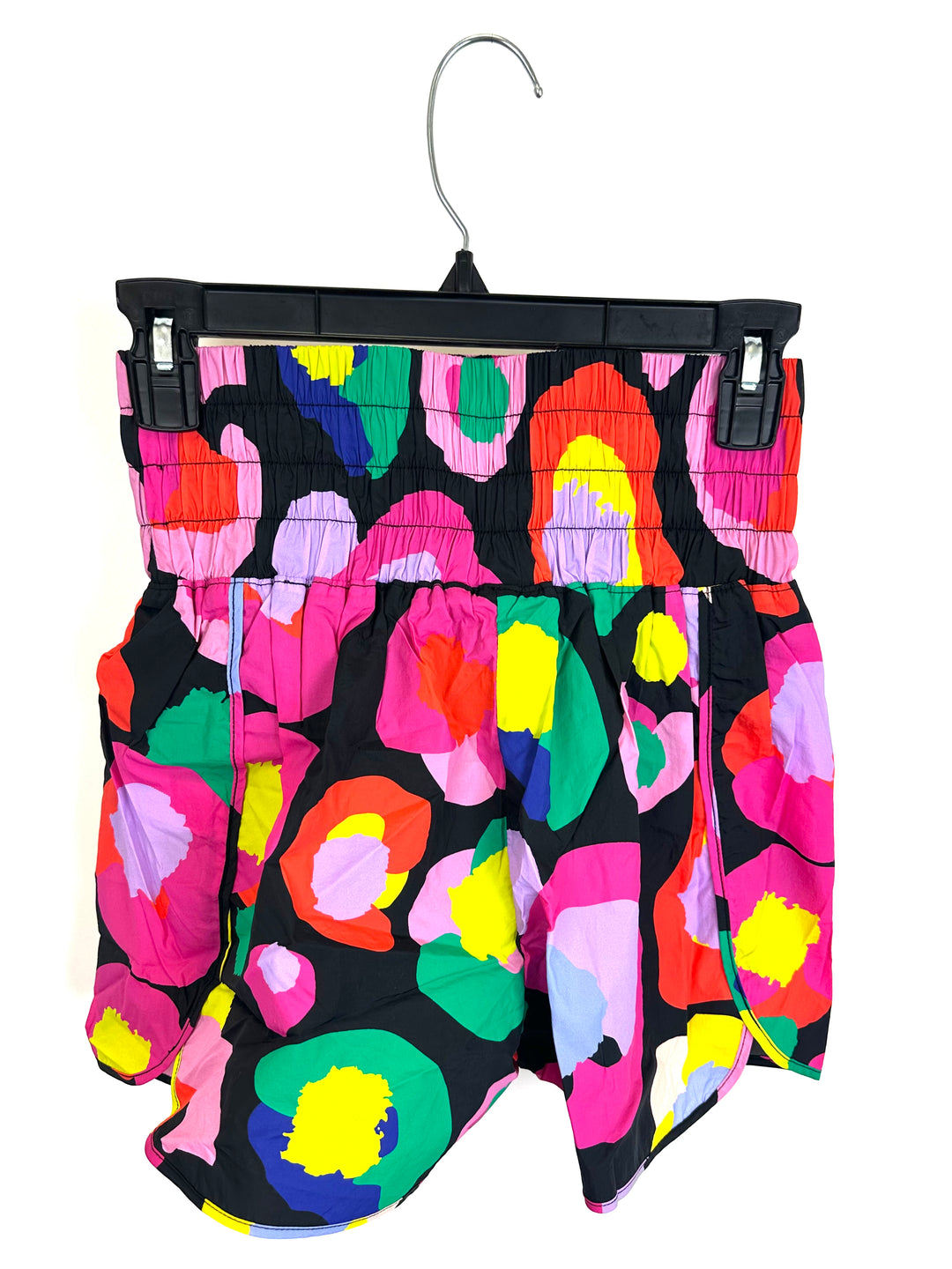 Colorful Abstract Athletic Shorts - Extra Small