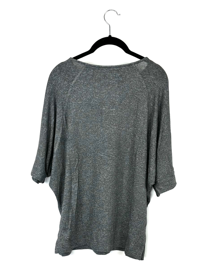 Dark Gray Lounge Top - Size 4-6