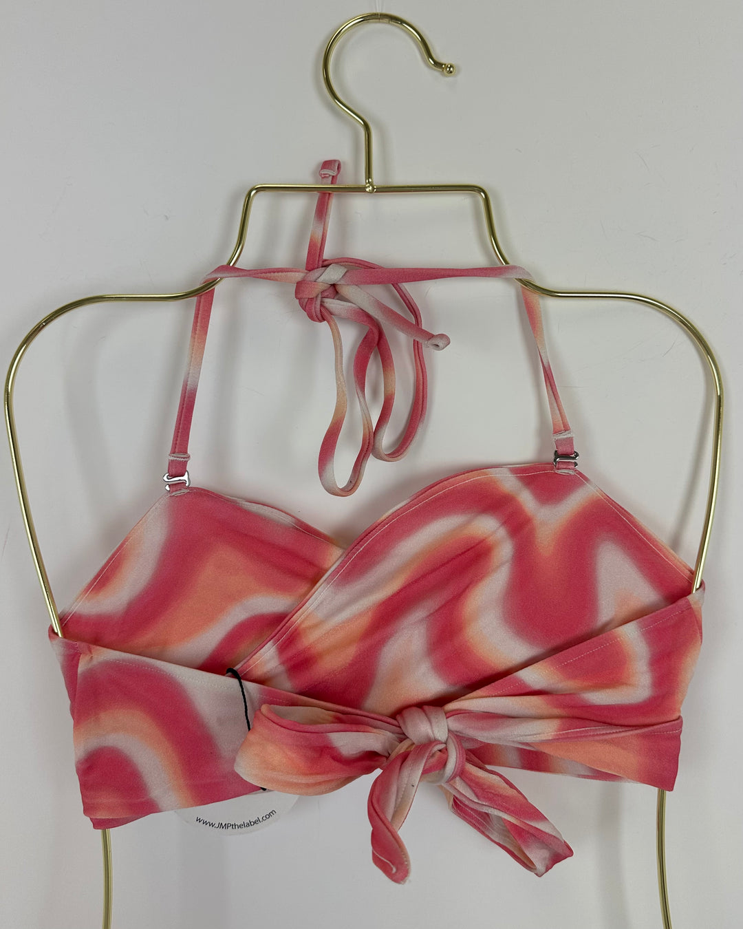 Pink Wrap Bikini Top - M, L, XXL