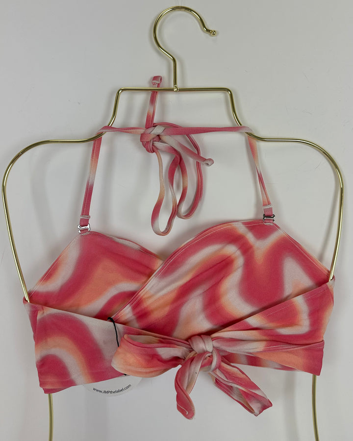 Pink Wrap Bikini Top - M, L, XXL
