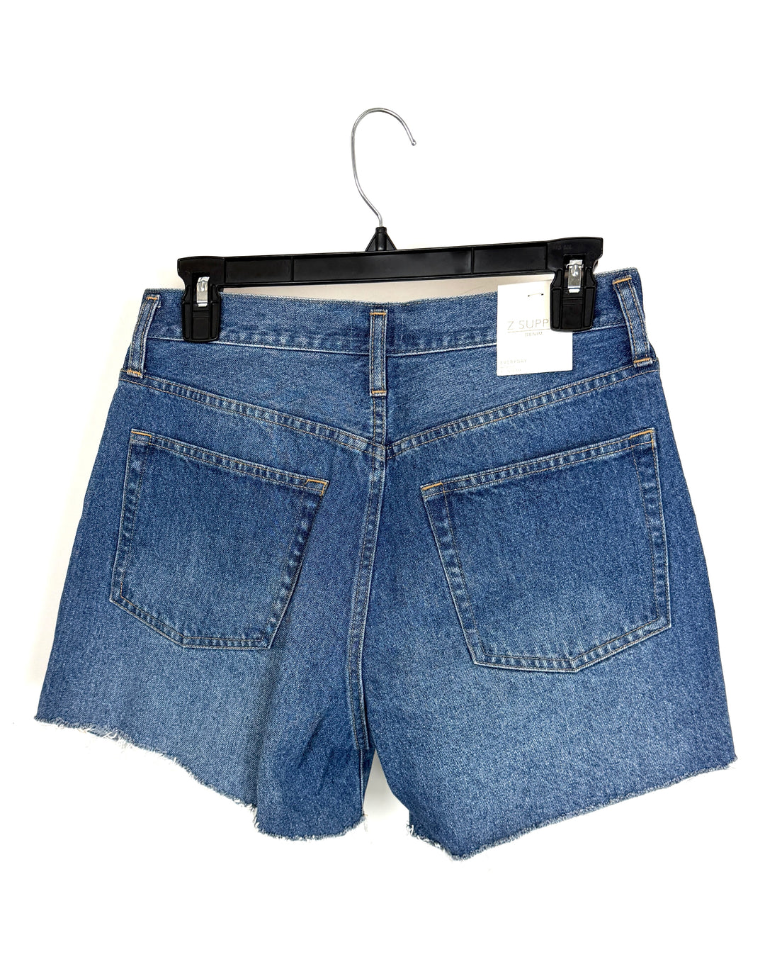 Frayed Denim Shorts - Size 26