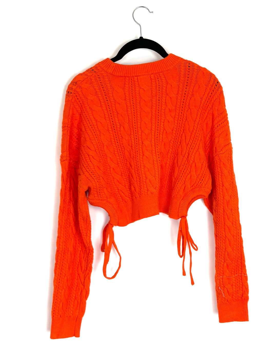 Orange Cropped Sweater - Size 2/4