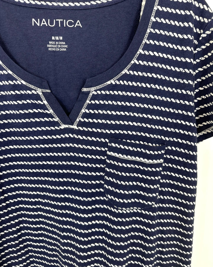 Nautical Rope Pattern Dress - Size 4/6