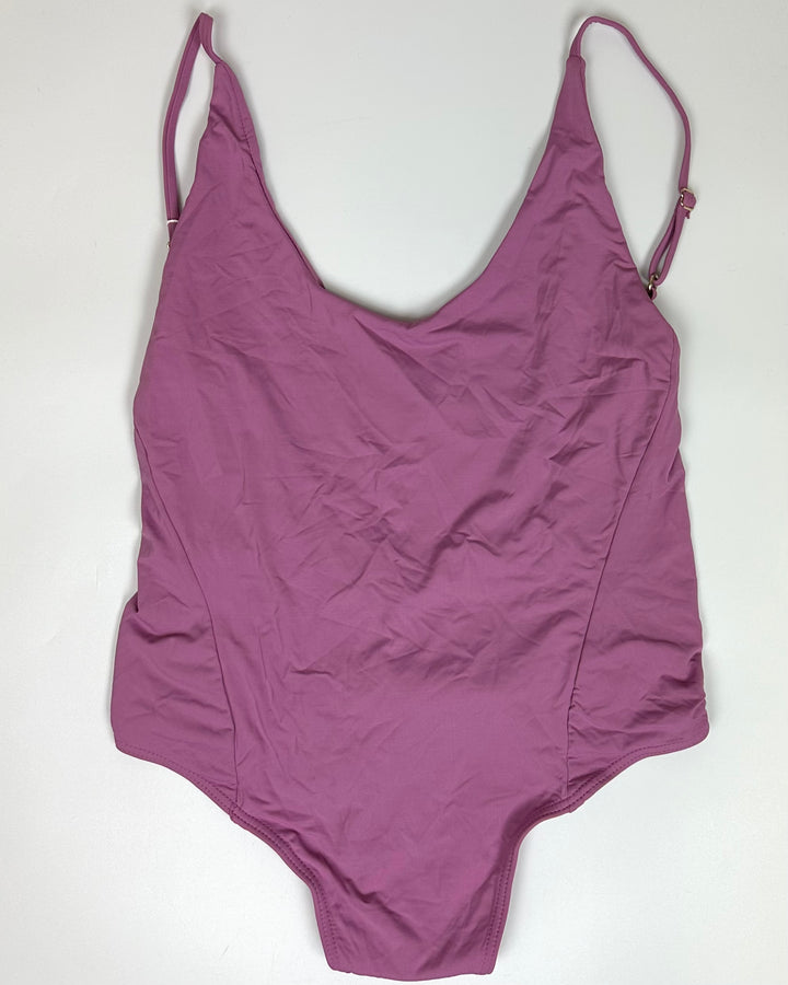 Orchid Purple Cheeky One Piece Swimsuit - Size 2/4