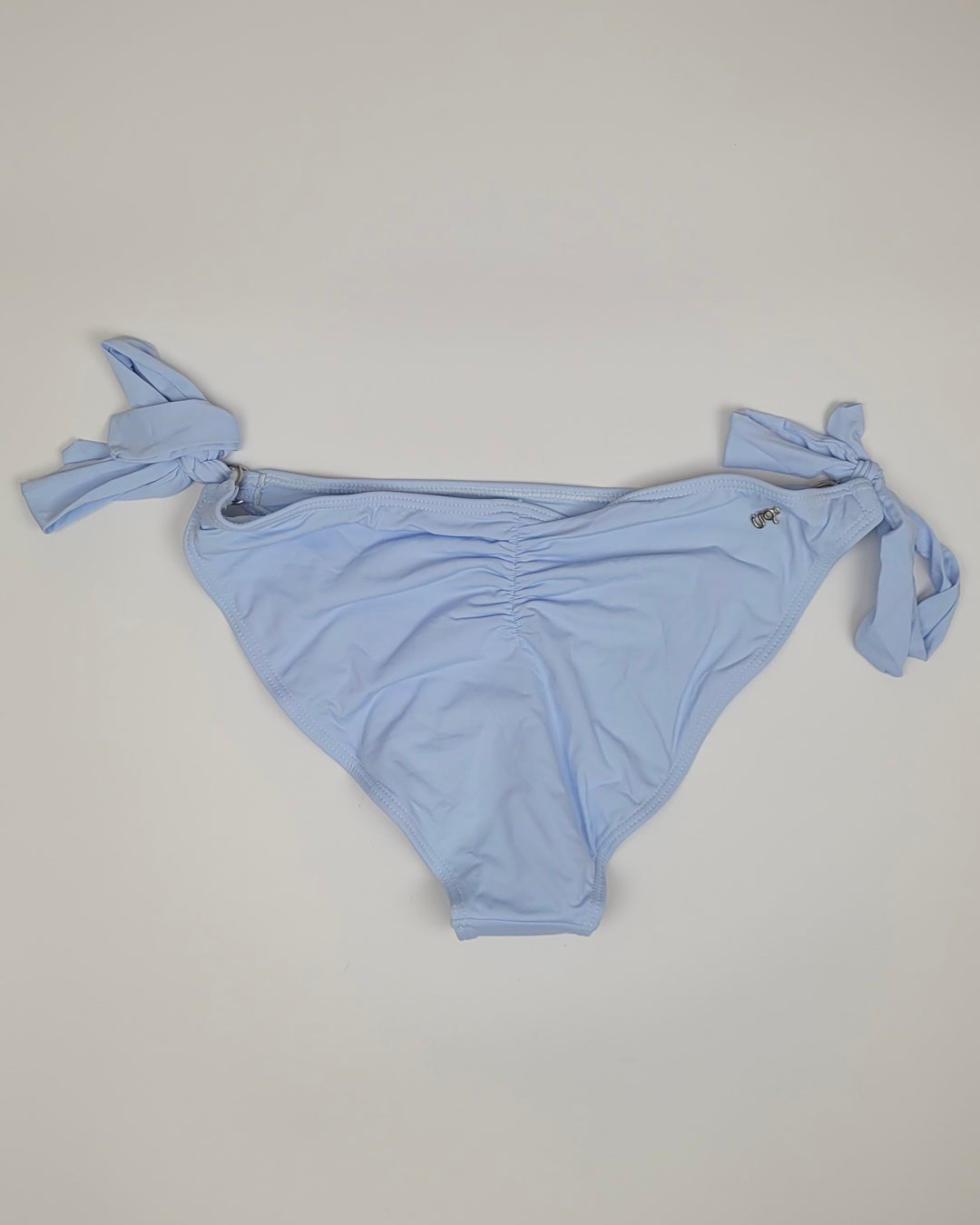 Baby Blue & Gold Ring Bikini Bottom - XS, M, XL