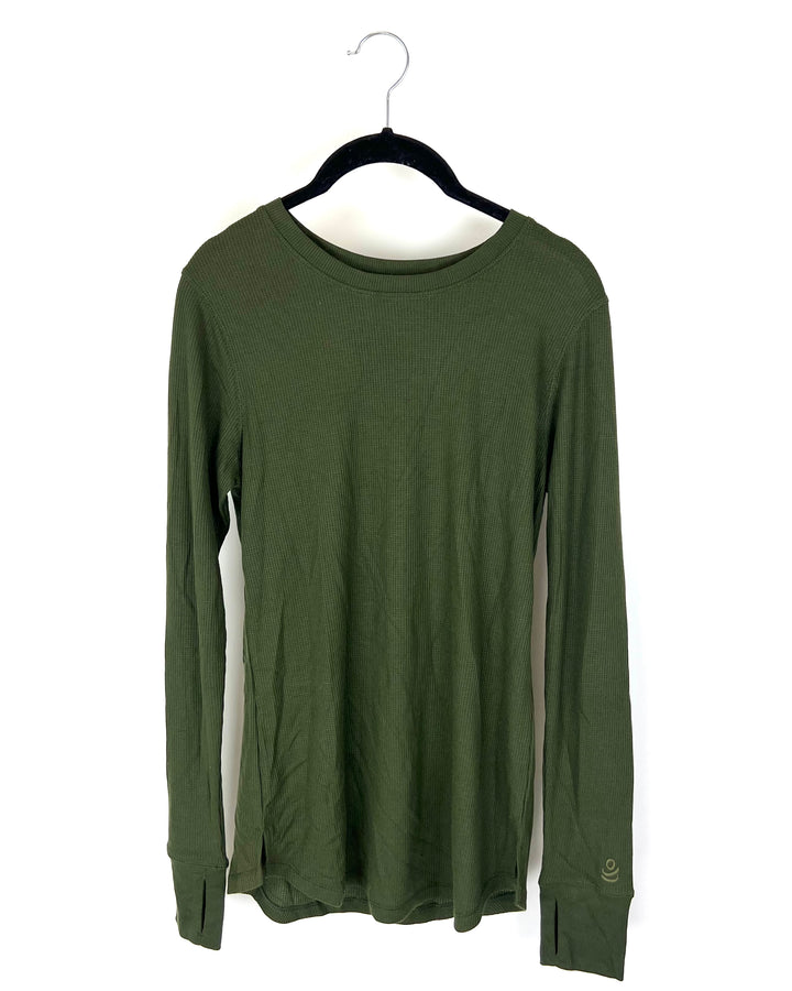 Dark Green Long Sleeve - Small