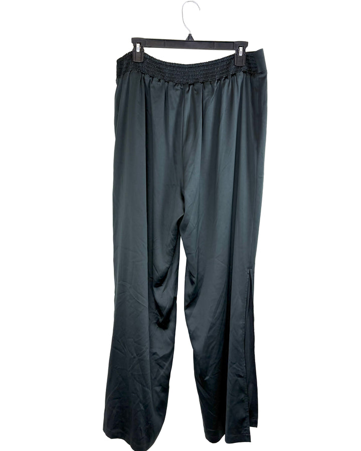 Black Shiny Pants - Size 1X