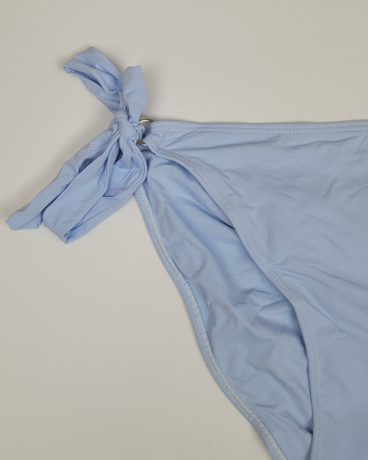 Baby Blue & Gold Ring Bikini Bottom - XS, M, XL