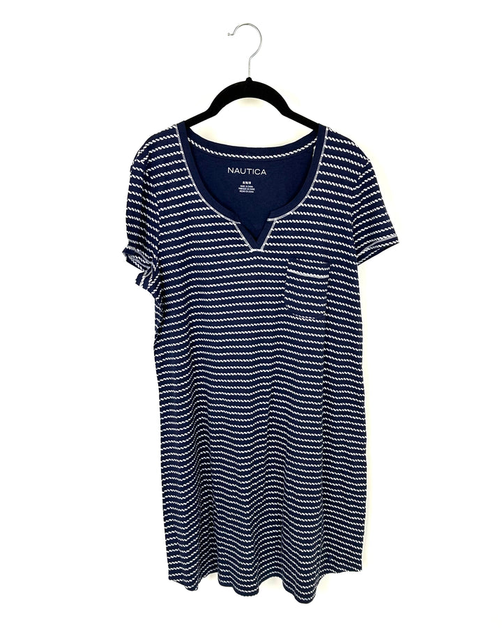 Nautical Rope Pattern Dress - Size 4/6