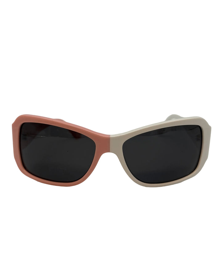 Pink and White Sunglasses