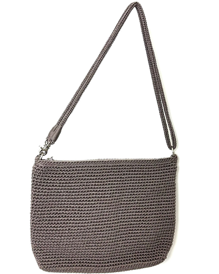 Brown Crochet Shoulder/Crossbody Bag