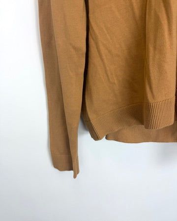 Camel Fine Knit Sweater - Size 4/6