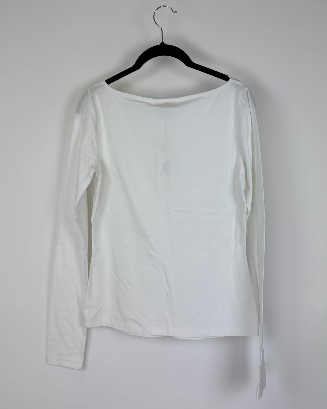 White Long Sleeve Shirt - Small