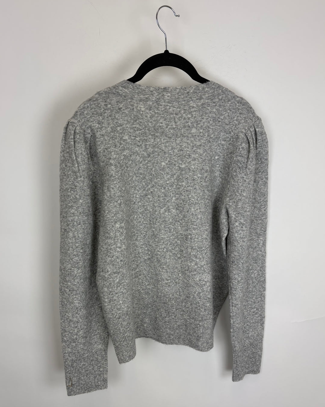 Grey Button-up Sweater - Size 6/8