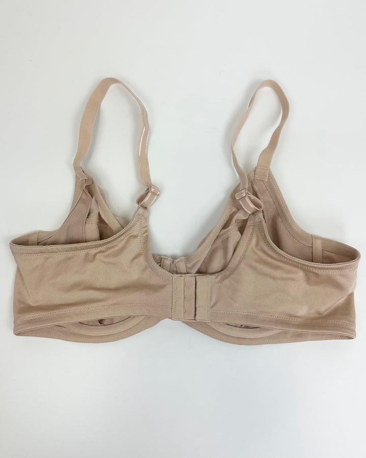 Brown Shiny Colored Underwire Bra - 38C