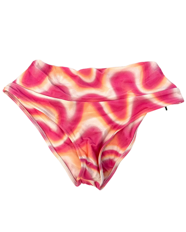 Pink Fuller Coverage Bikini Bottom - Extra Small