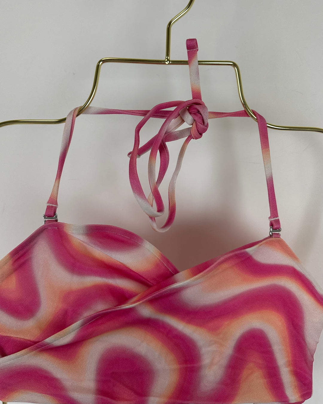 Pink Wrap Bikini Top - M, L, XXL