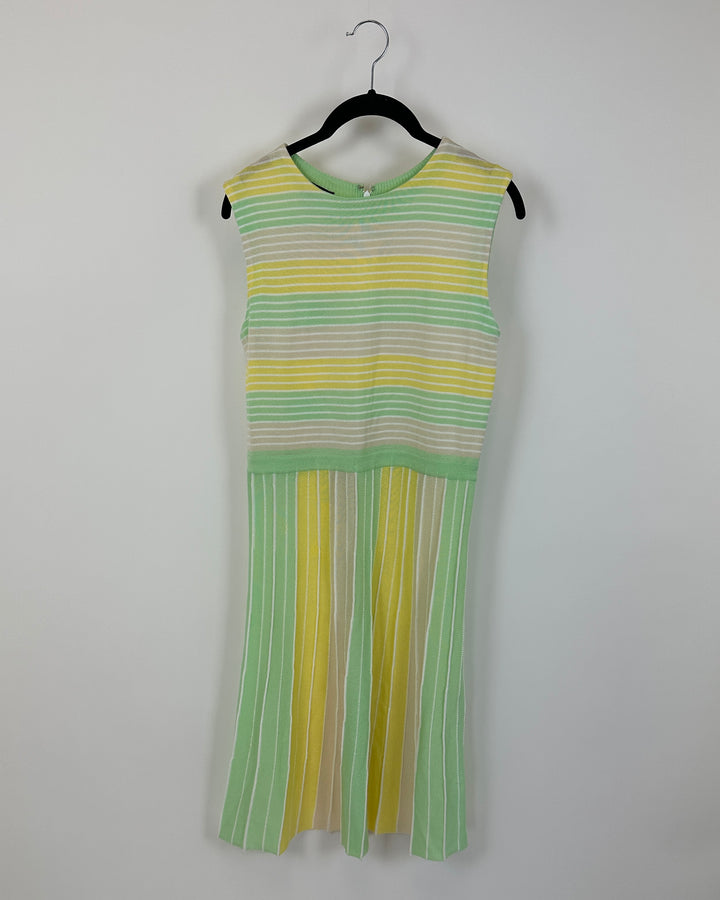 Pastel Knit Dress - Size 2-4