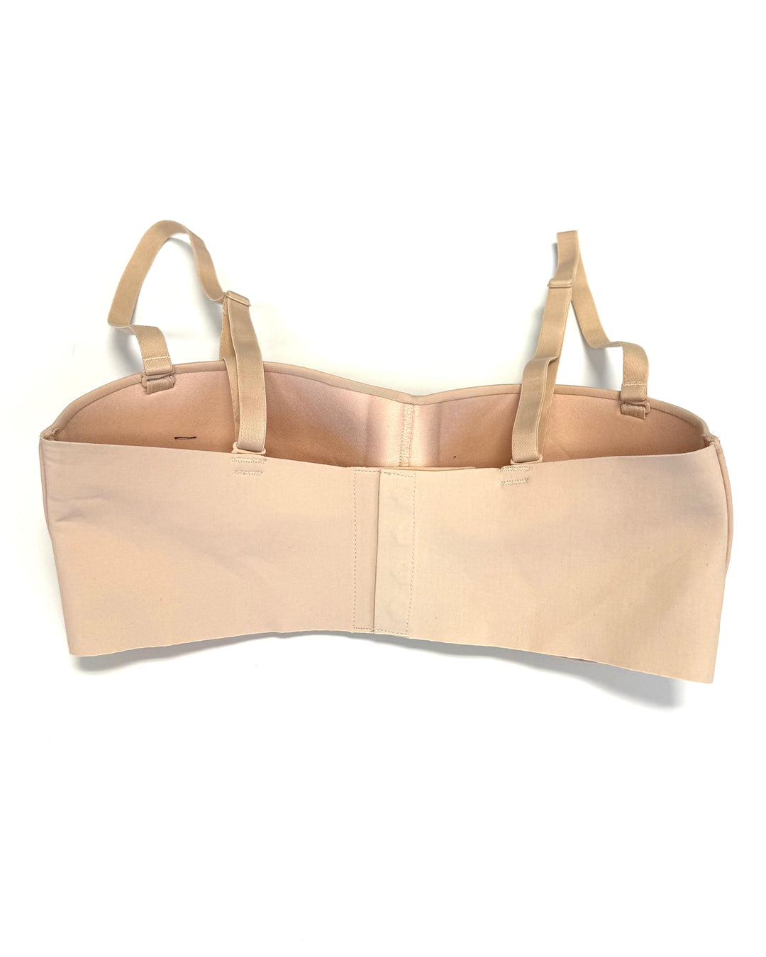 Almond Nude Strapless Bra - Small