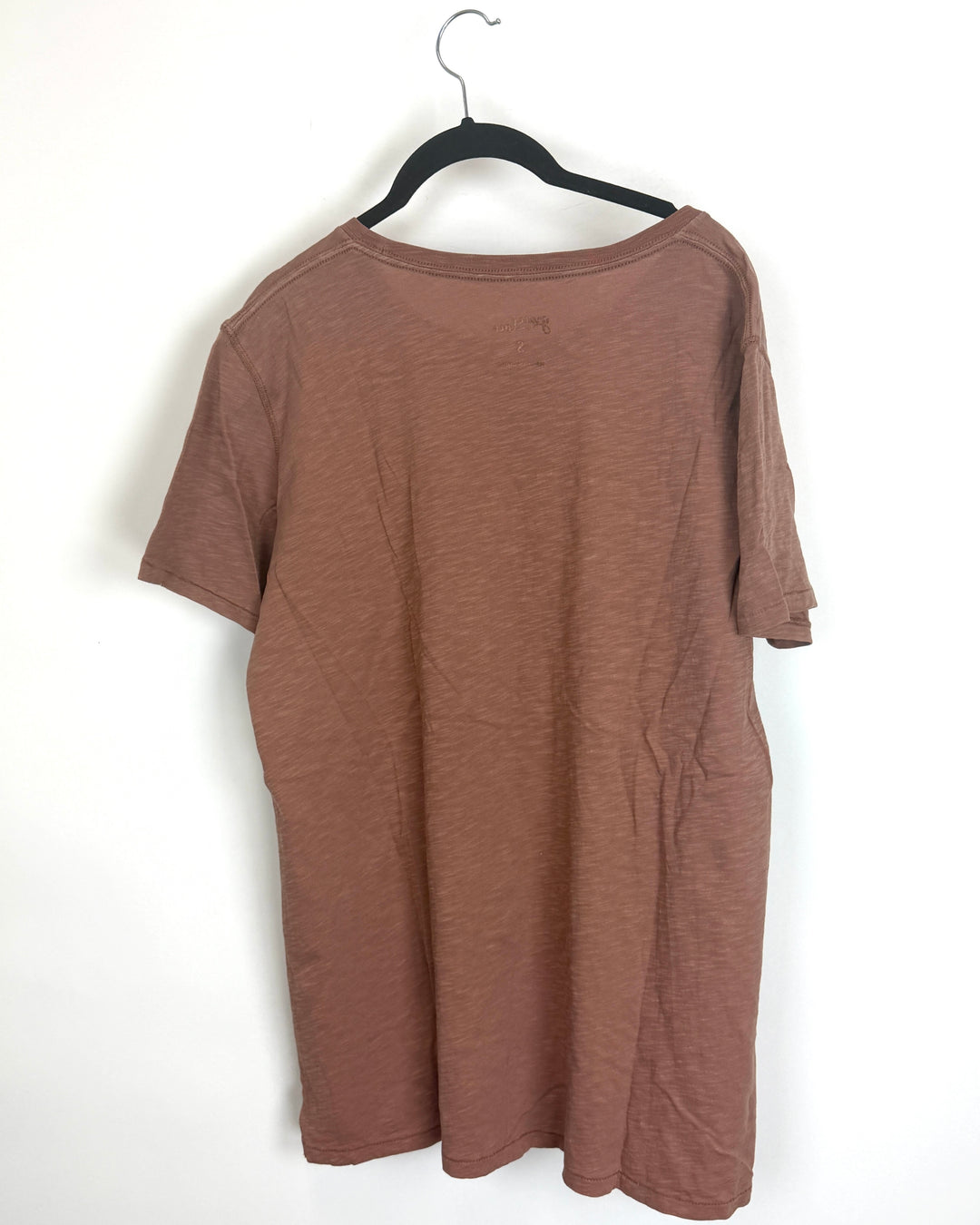 Deep Peach Short Sleeve T-Shirt - Size 4/6