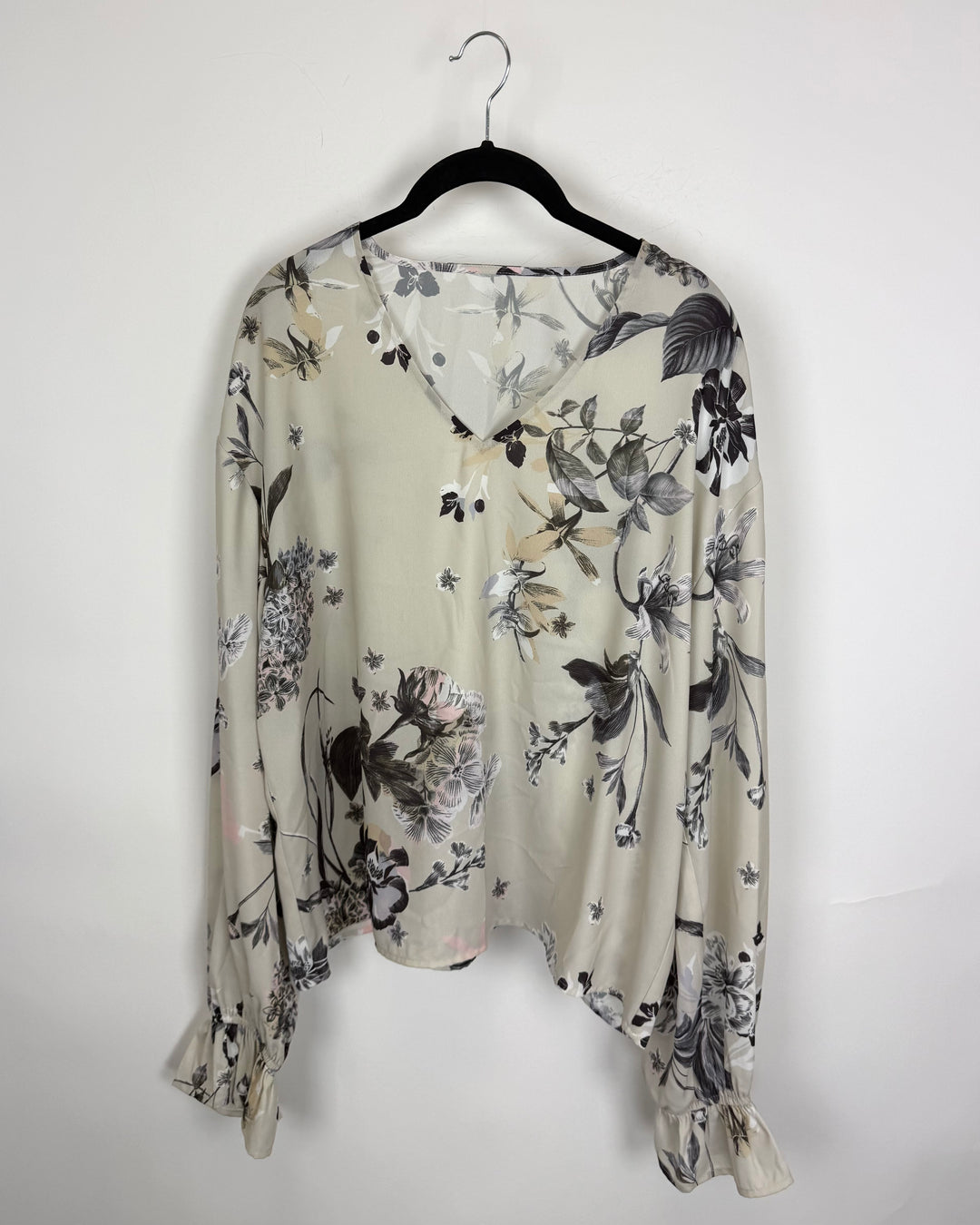 Floral Print Blouse - Size 8/10