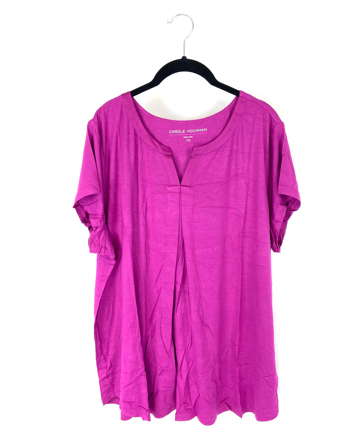 Purple Pajama Set - Petite 1X