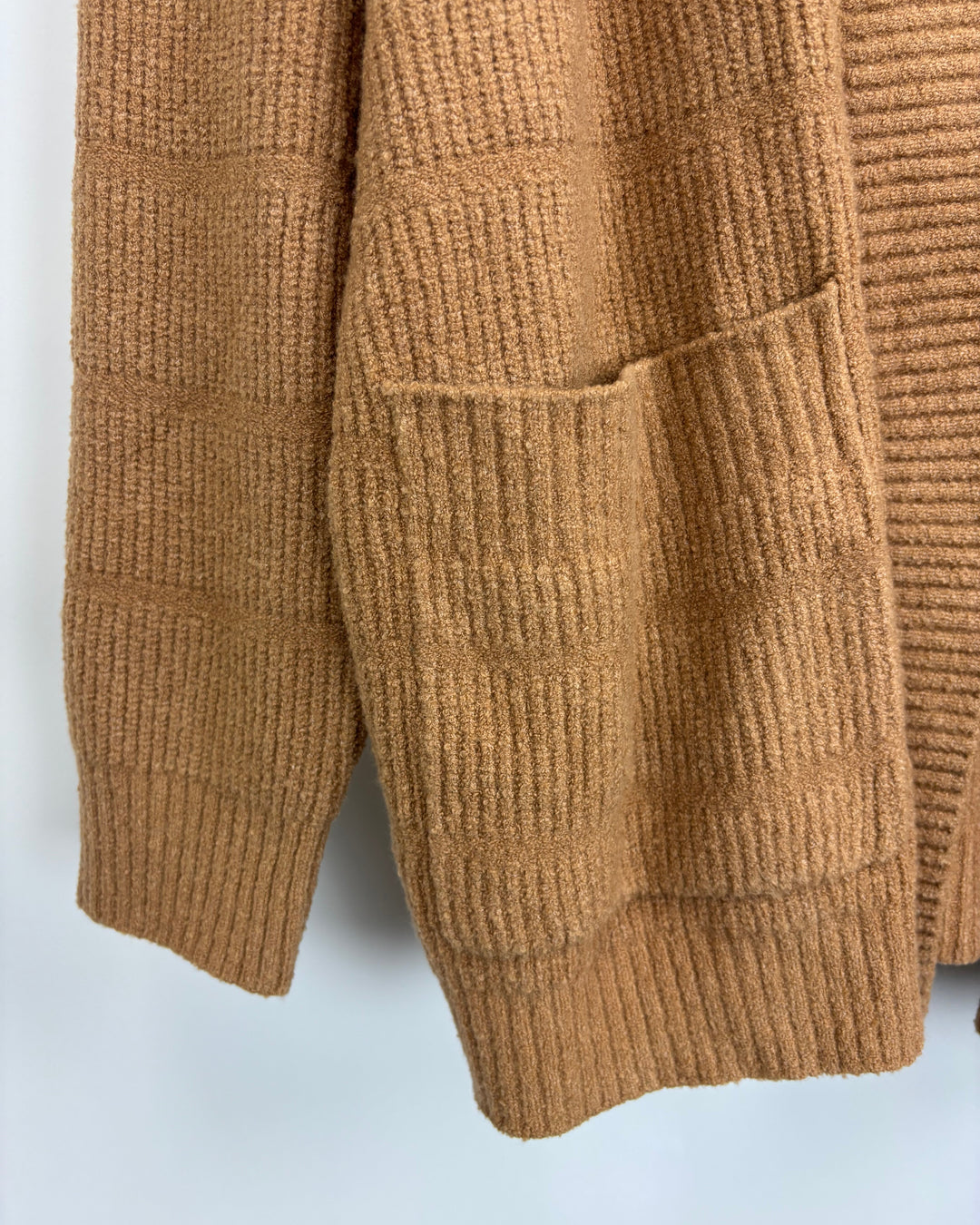 Brown Knit Cardigan - Size 6/8
