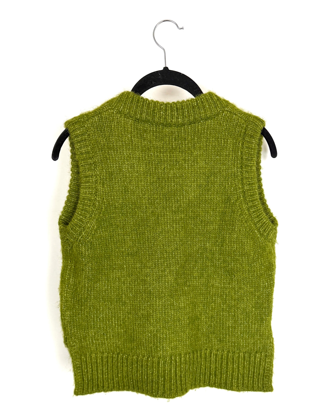 Olive Green Sweater Vest - Size 0/2
