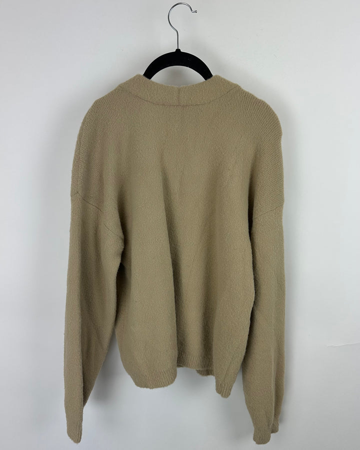 Teddy Bear Brown Cardigan - Size 4/6