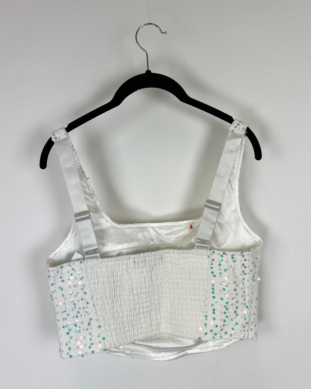 White Sparkle Top - Size 2/4
