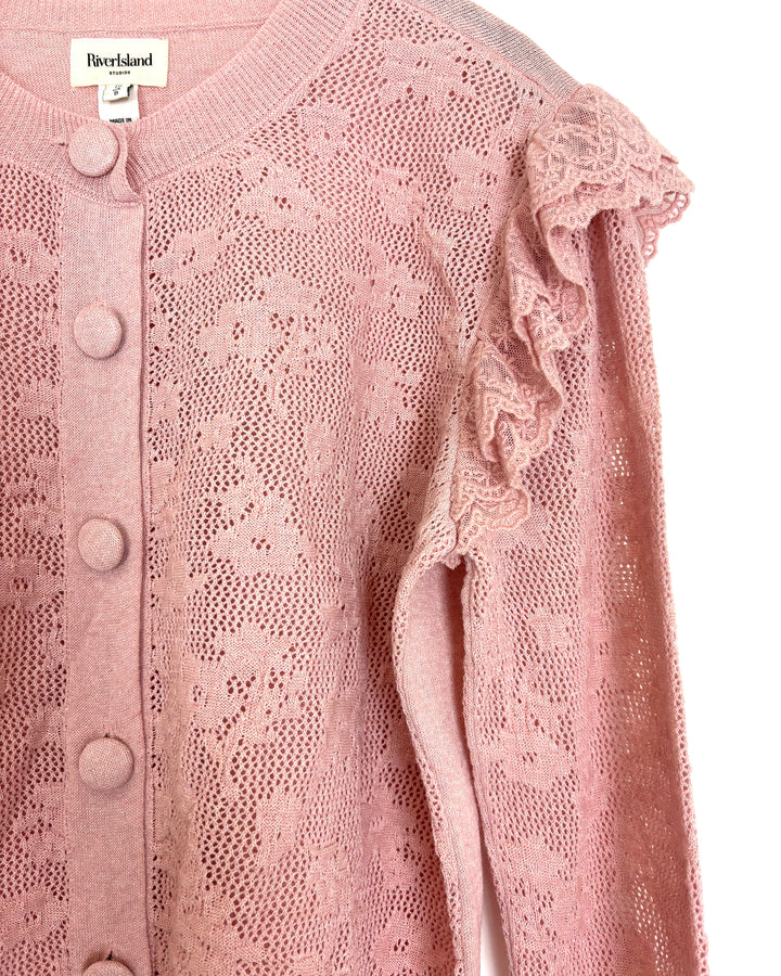 Pink Knit Sweater - Size 6/8