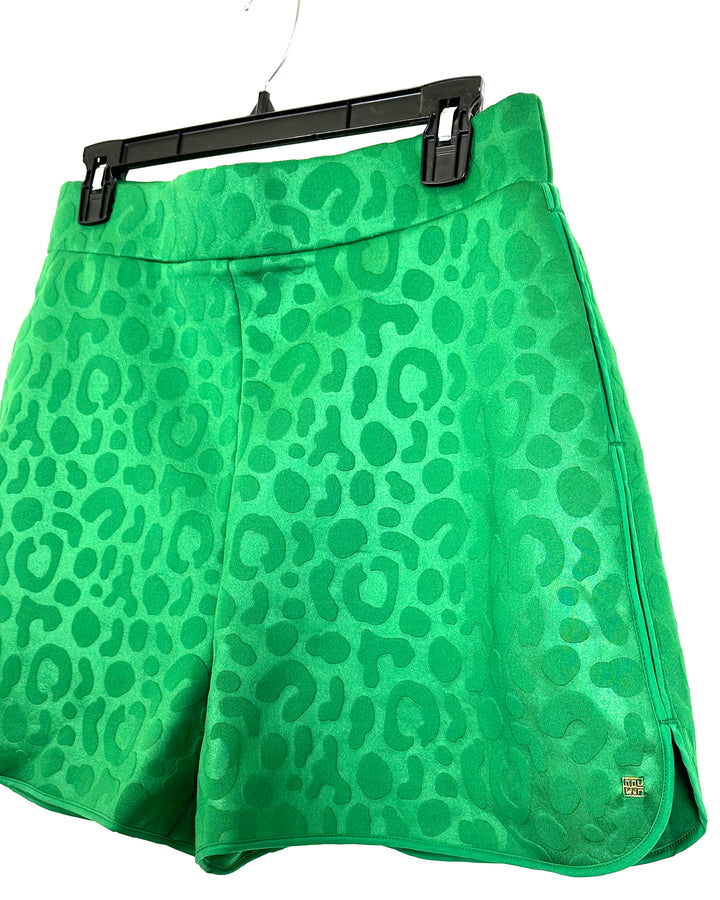 Green Cheetah Scuba Shorts - XS, S, M, L, XL