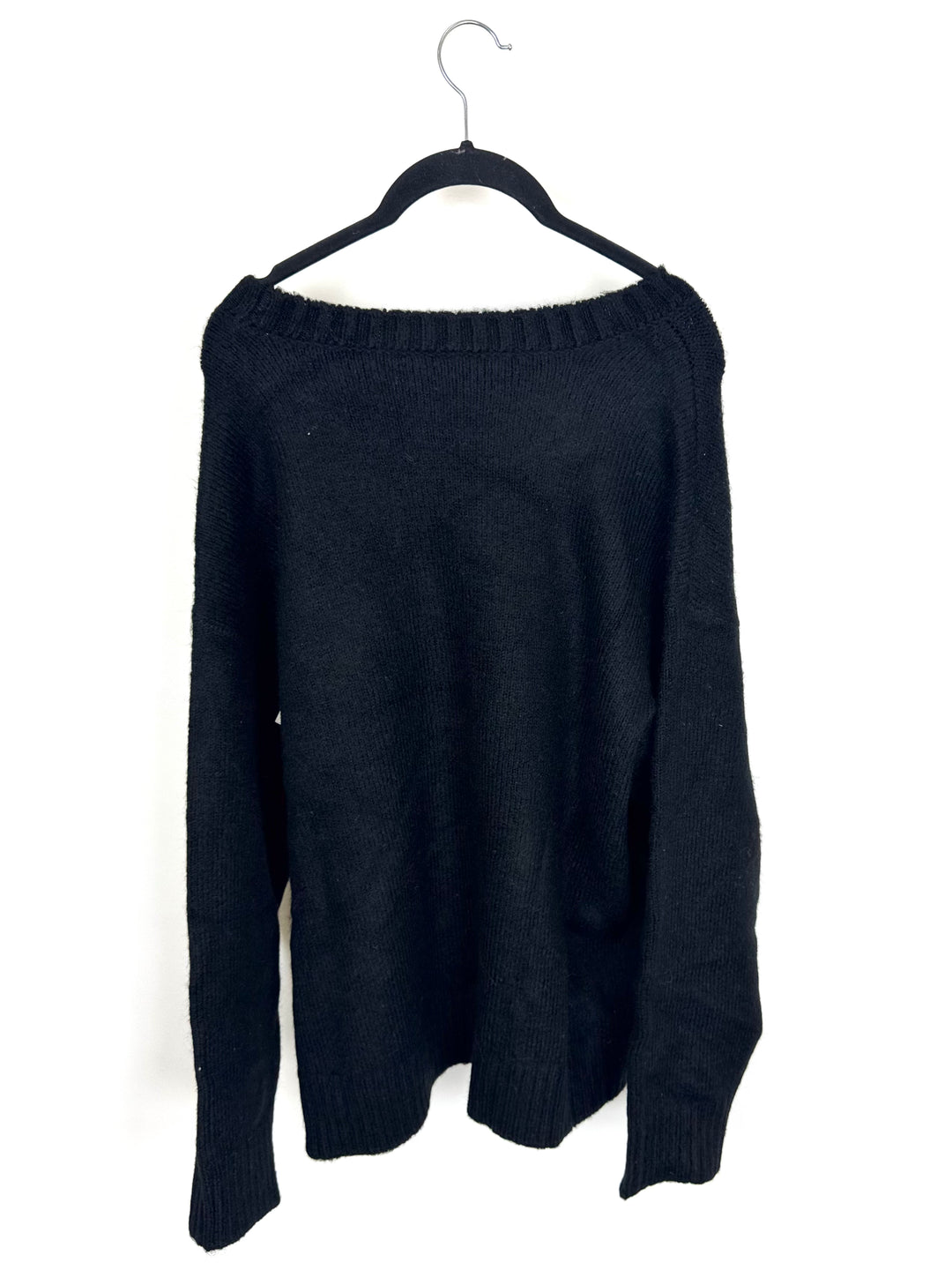 Jet Black Sweater - Size 8/10