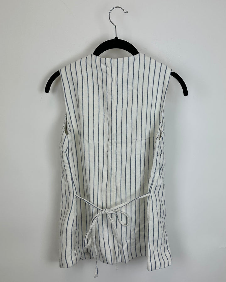 Abercrombie & Fitch Stripe Vest - Extra Small