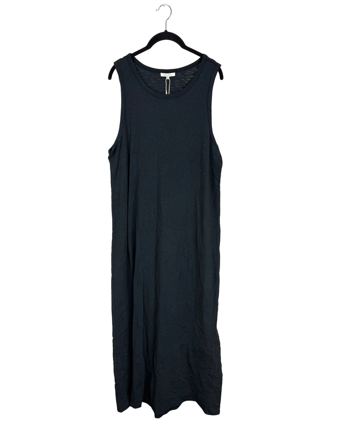 Black Sleeveless Long Dress - Size 12/14