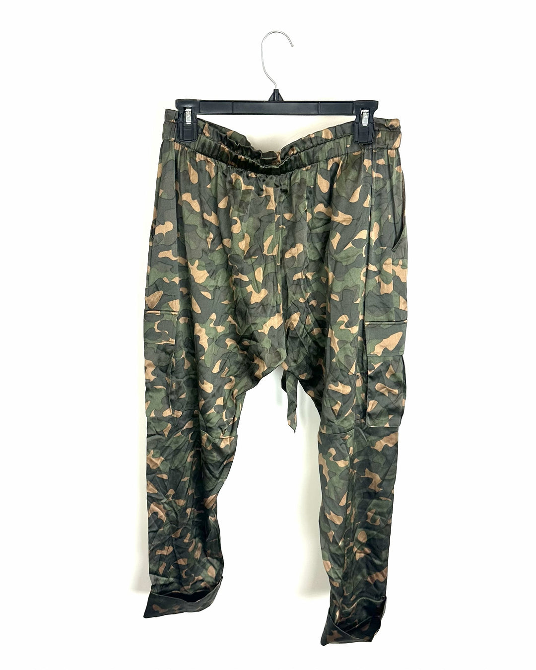 Camo Fold Over Bottoms- Size 2/4