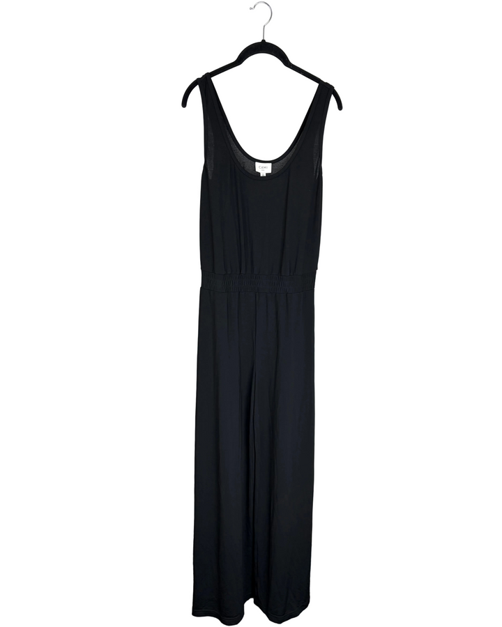 Black Sleeveless Jumpsuit - Size 4/6