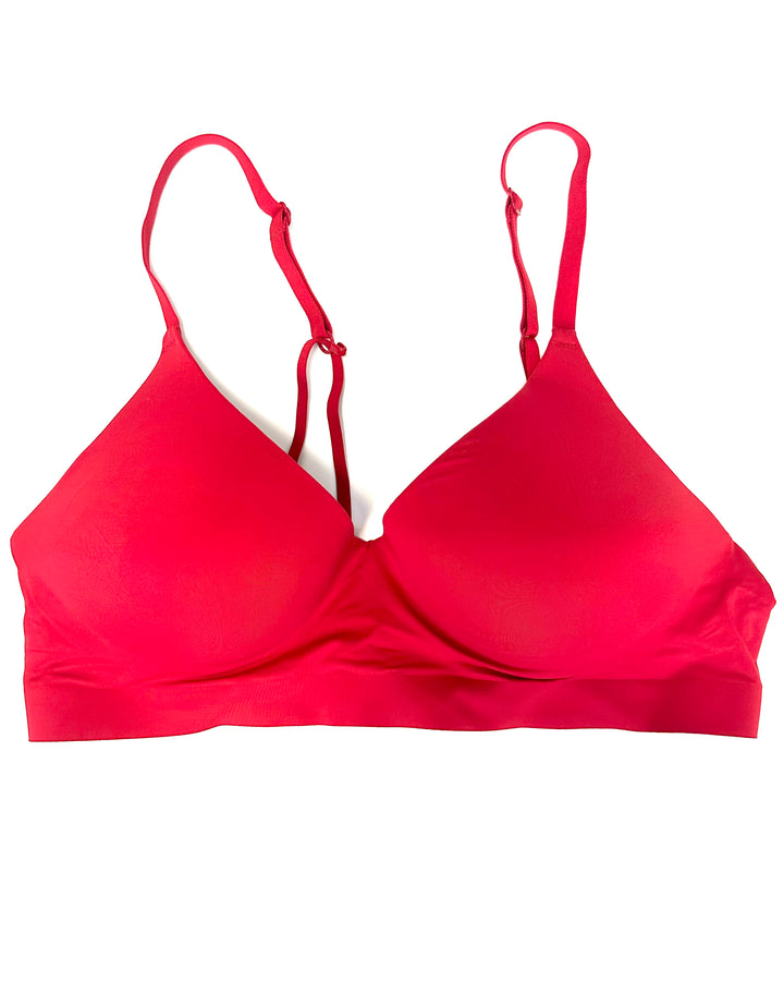 Bright Red Pushup Bra - 34B