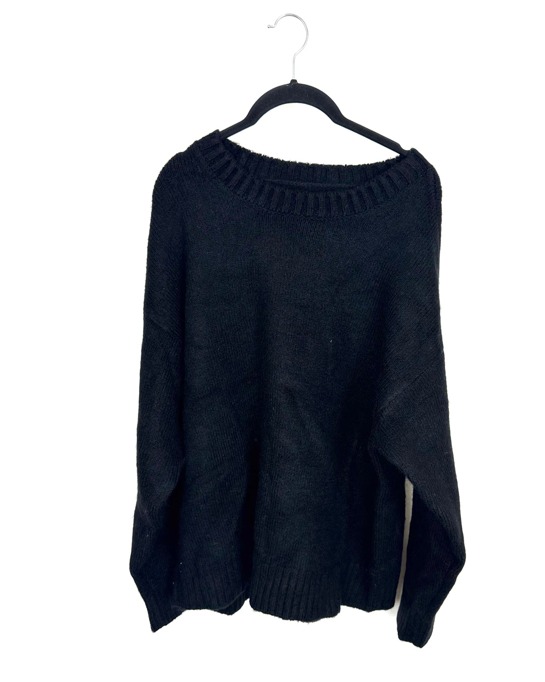Jet Black Sweater - Size 8/10