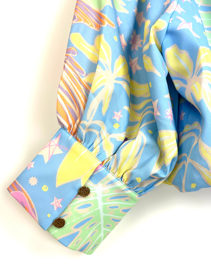 Light Blue Cropped Top - Extra Extra Small and Extra Large