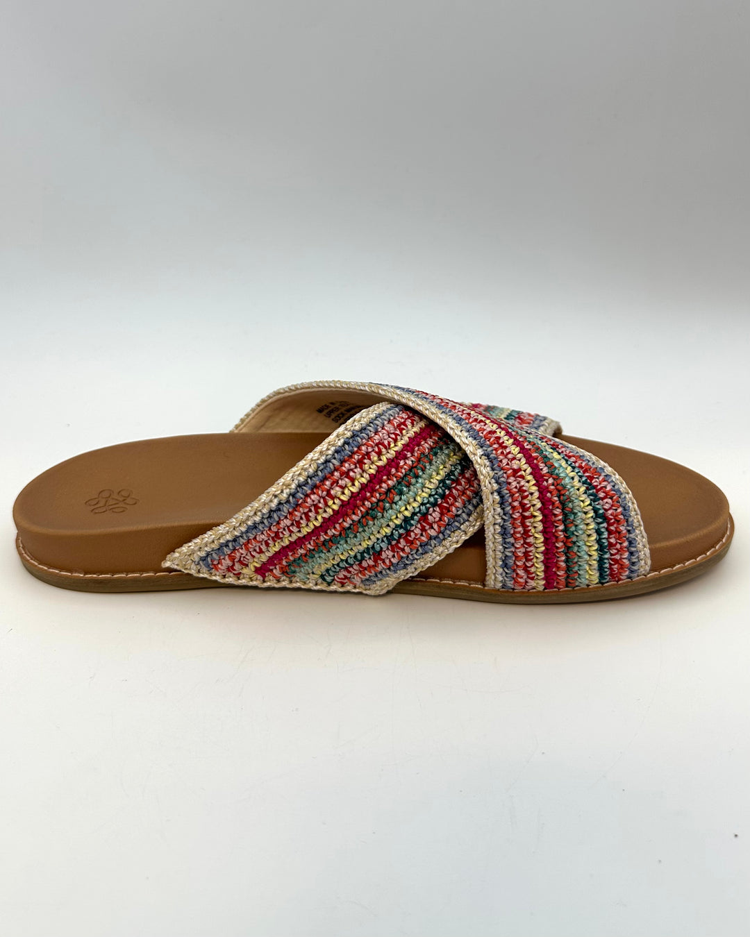 Colorful Criss Cross Sandals - Size 9