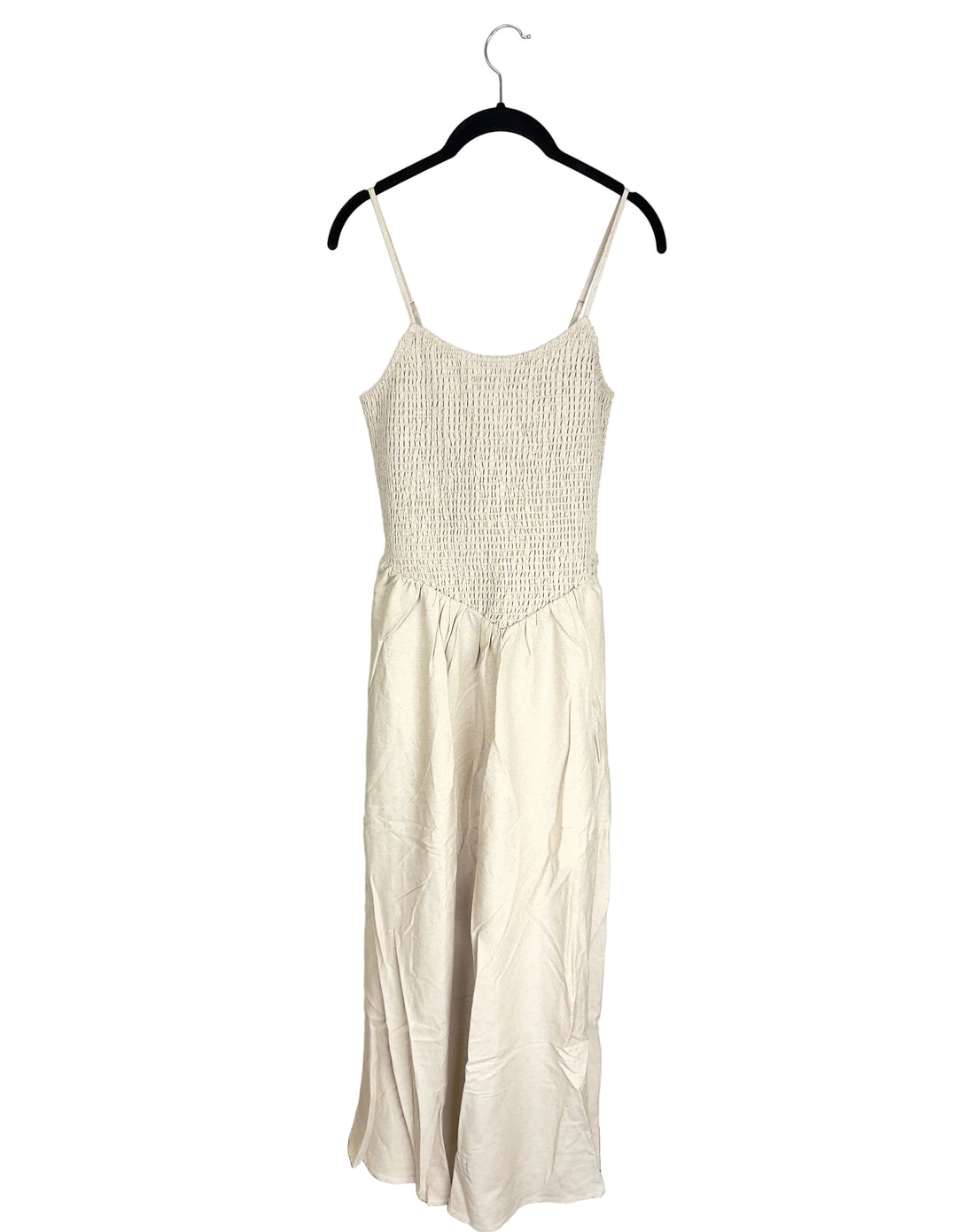Beige Spaghetti Strap Dress - Size 6/8